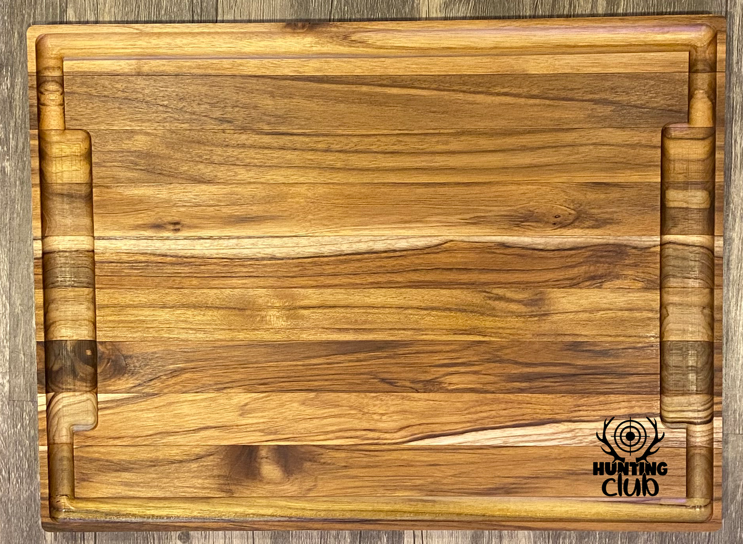 Large Teak Cutting Board - Handmade Kitchen Accessory - Personalize choose a design.