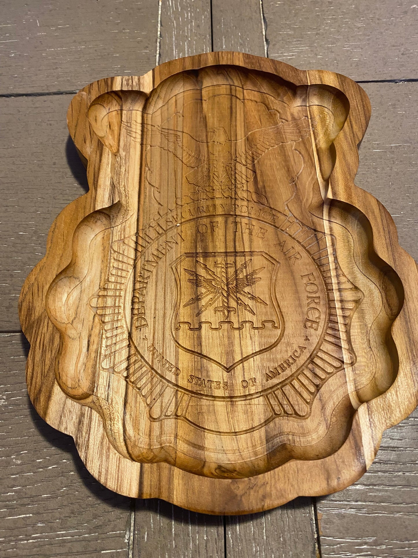 Custom Desk Tray, Ring or wallet catch - Can be laser etched for free